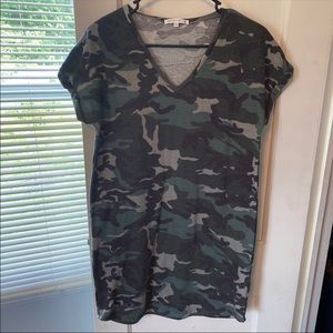 Camo Tshirt Dress